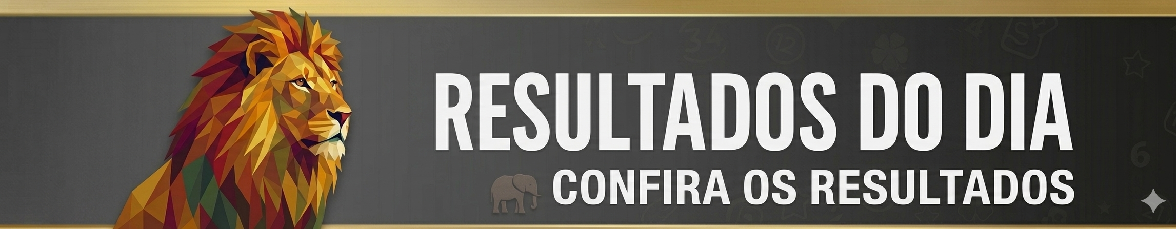 resultados das loterias de todo Brasil